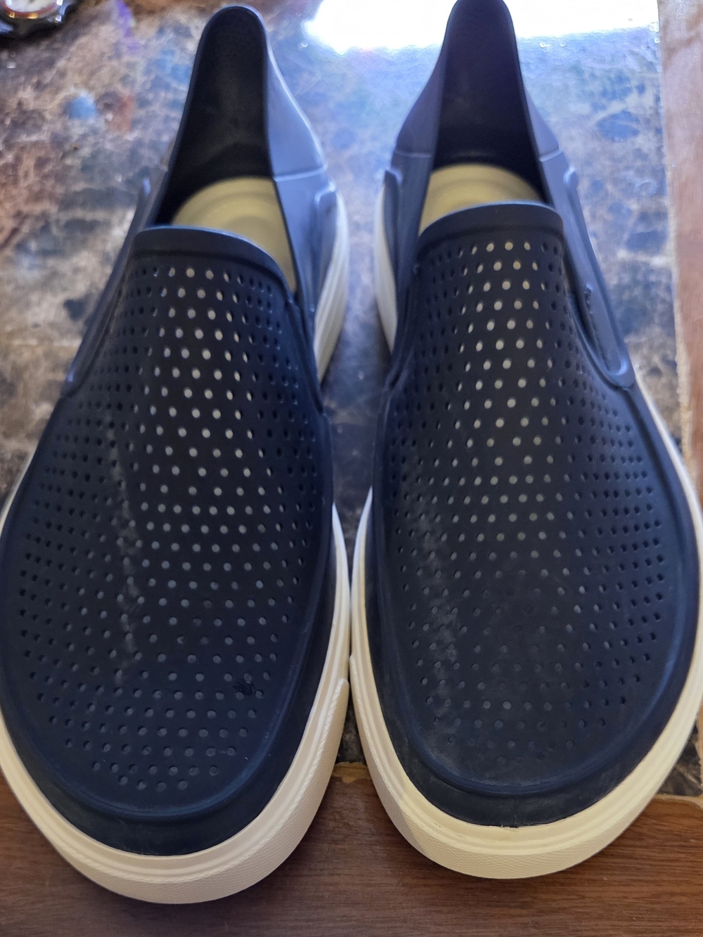 Crocs Citilane Roka Slip On Sneakers Navy Men's 10 / Women's 12